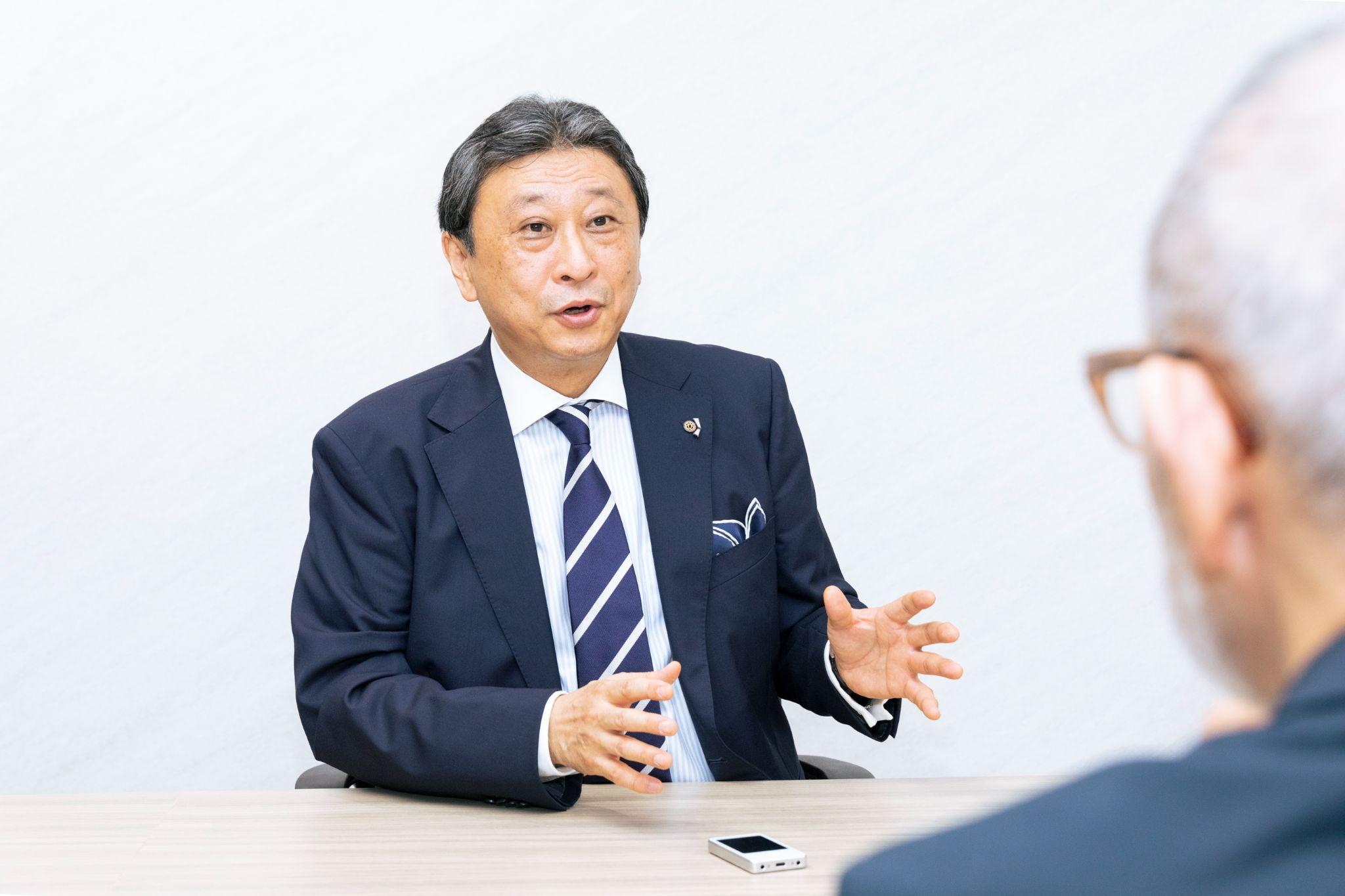 写真）中部電力株式会社　専務執行役員グローバル事業本部長　佐藤裕紀氏