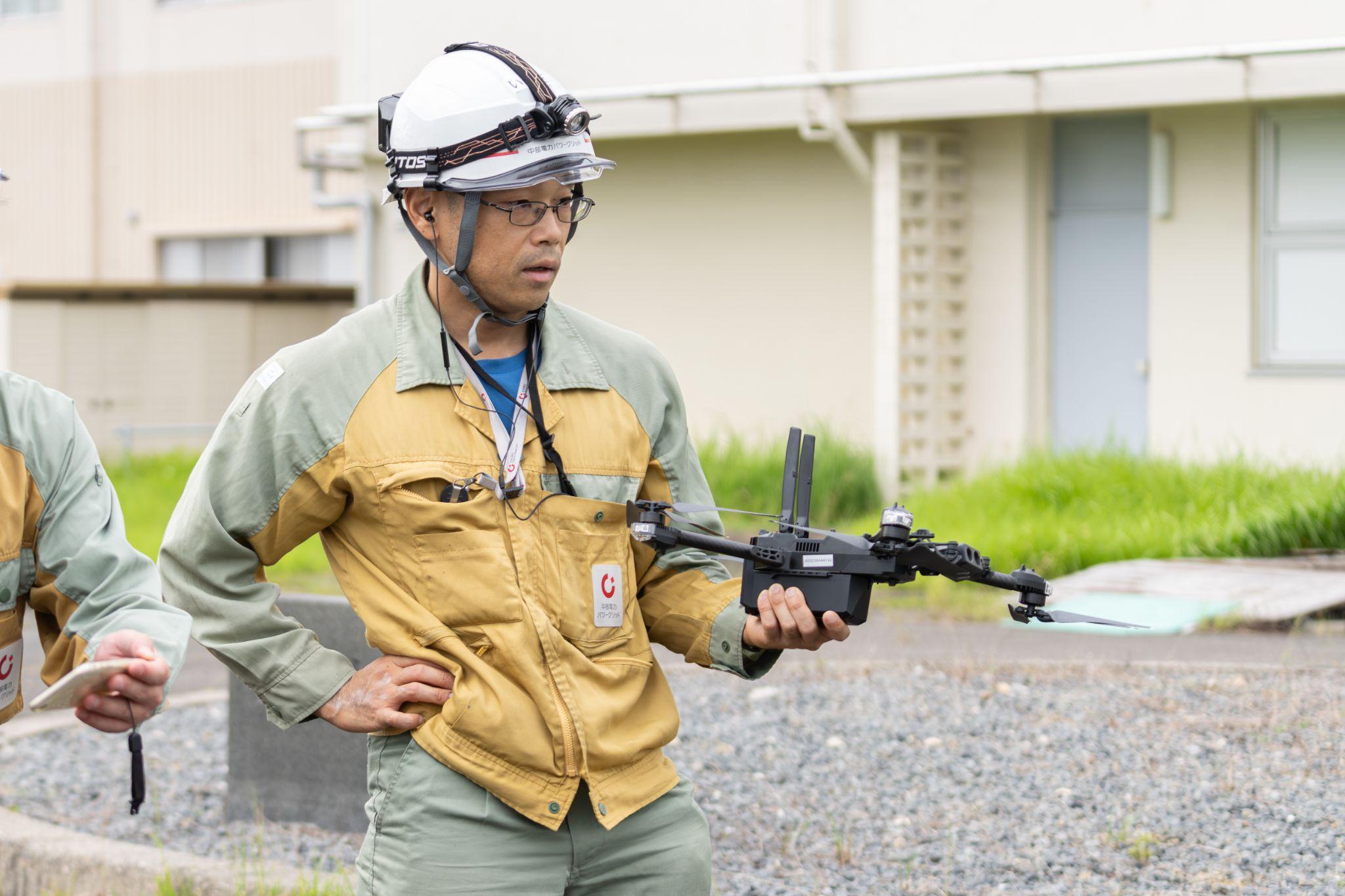 写真）中部電力パワーグリッド株式会社エンジニアリングセンター技術開発グループ　スタッフ副長　池田哲也氏